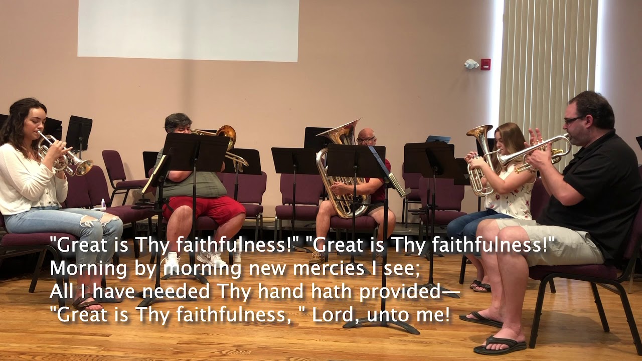 Great is Thy Faithfulness, Brass Ensemble