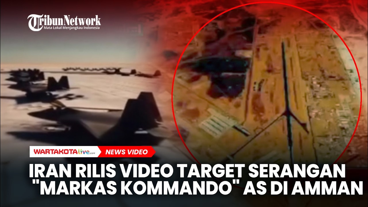 Iran Rilis Video Target Serangan 