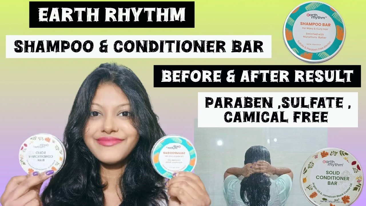 How To Use Earth Rhythm Shampoo & Conditioner Bar|| Full Details Review & Demo || Worth Or Not 🚫?