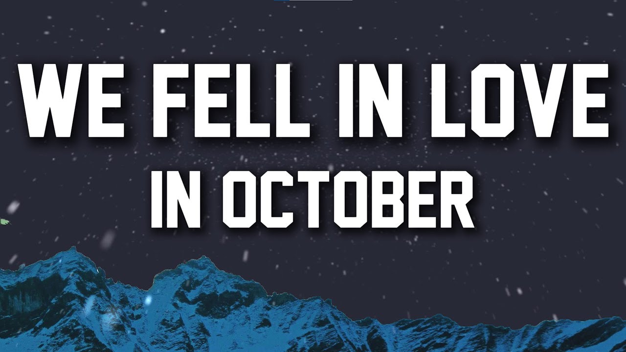 girl in red – we fell in love in october (Lyrics) | nostalgic fall vibes 🌧️