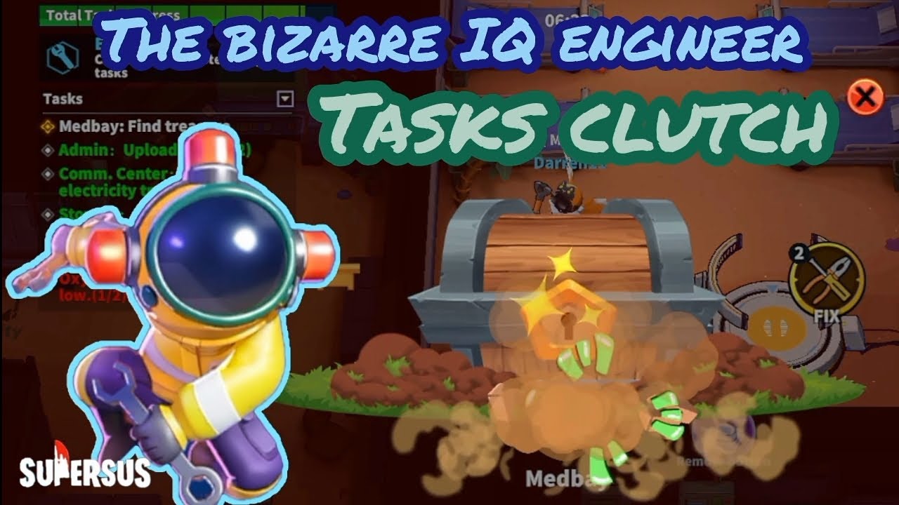 The bizarre IQ Engineer tasks clutch happened... (Super sus)