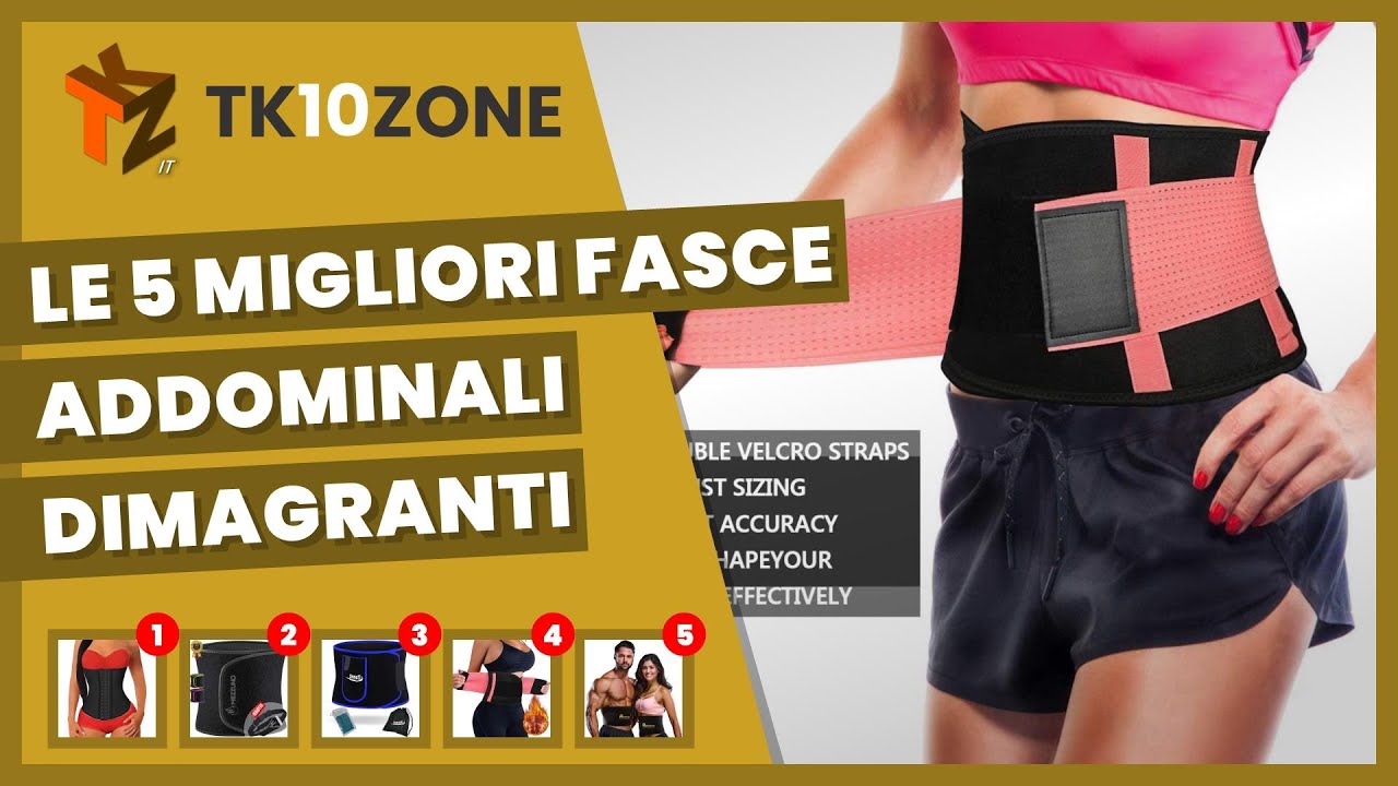 Le 5 migliori fasce addominali dimagranti