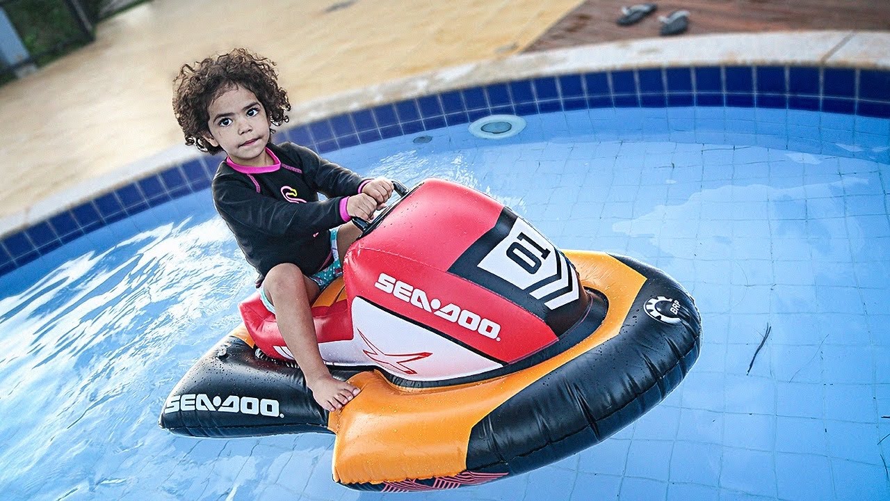 GANHEI UM JETSKI DO MEU PAI