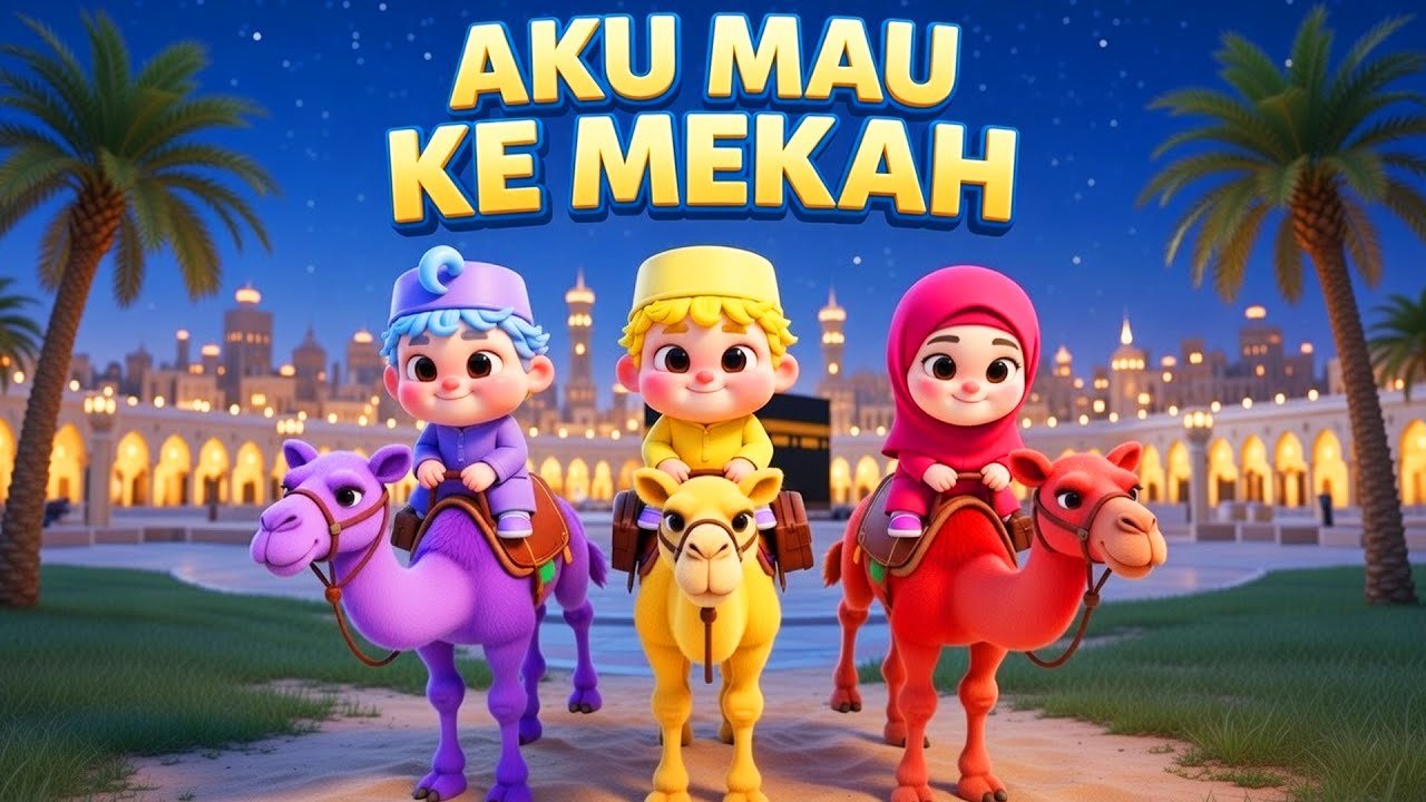 AKU MAU KE MEKAH - LAGU ANAK ISLAMI - LAGU ANAK INDONESIA #laguanak #laguanakindonesia