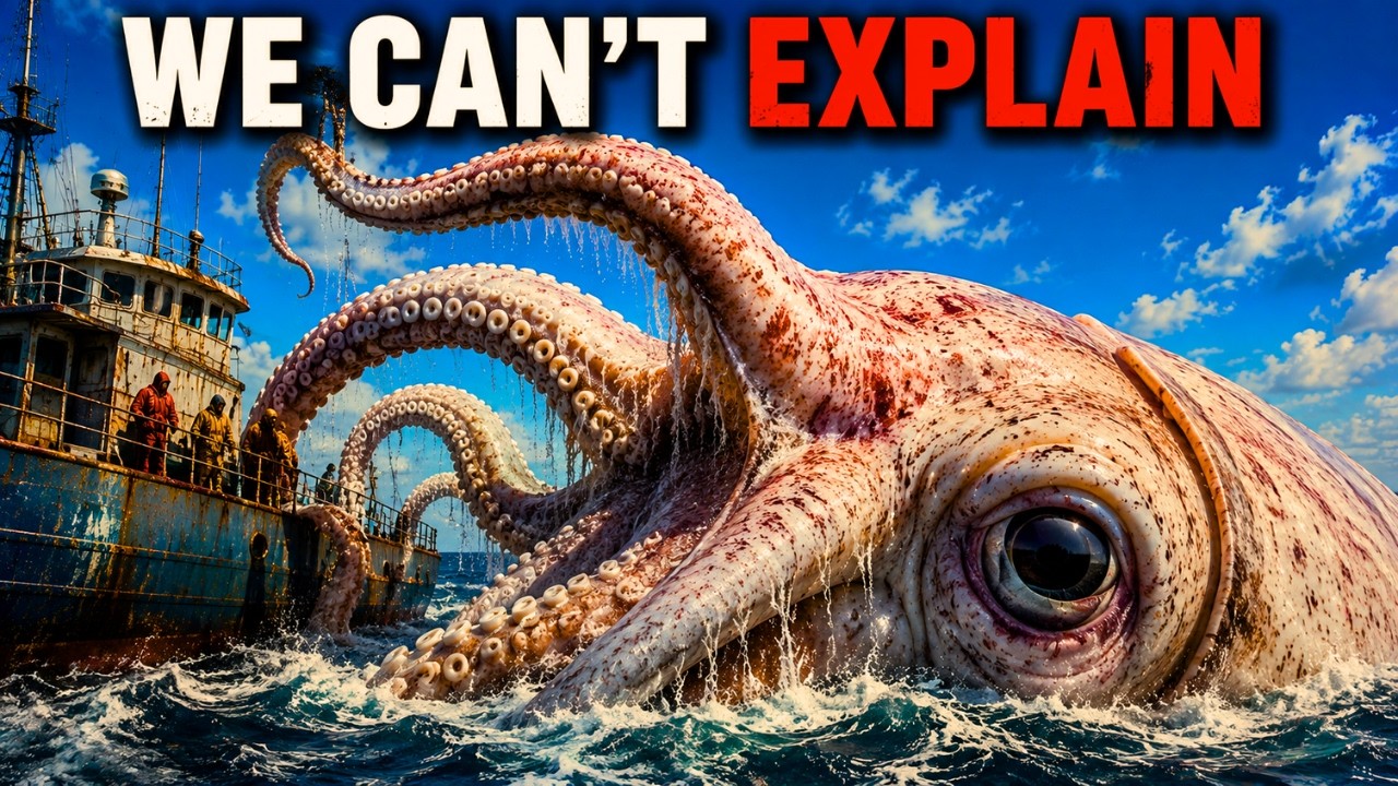 6 MINUTES AGO: A Fishing Trawler's Camera Just Filmed The Mythical Creature Sailors Feared