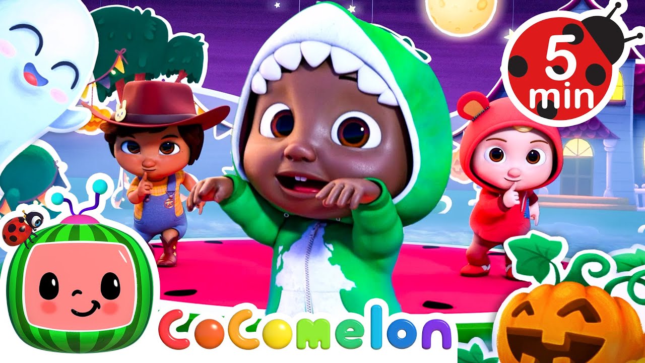 The Ha-Ha-Halloween Boogie, Boogie, Boo! | CoComelon Nursery Rhymes & Kids Songs | Dance Party