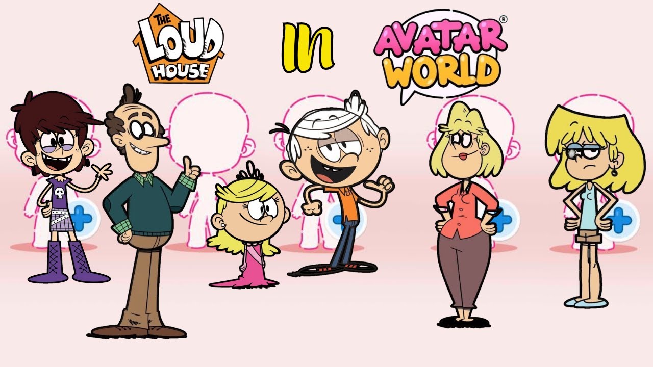 THE LOUD HOUSE IN AVATAR WORLD //PAZU //LILY #tocaboca  #avatarworld
