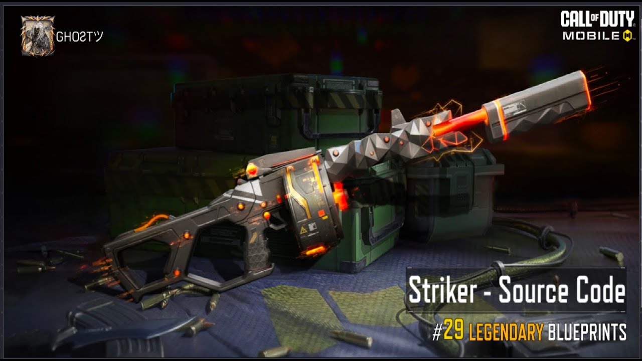 CALL OF DUTY MOBILE - FREE LEGENDARY - STIKER - SOURCE CODE