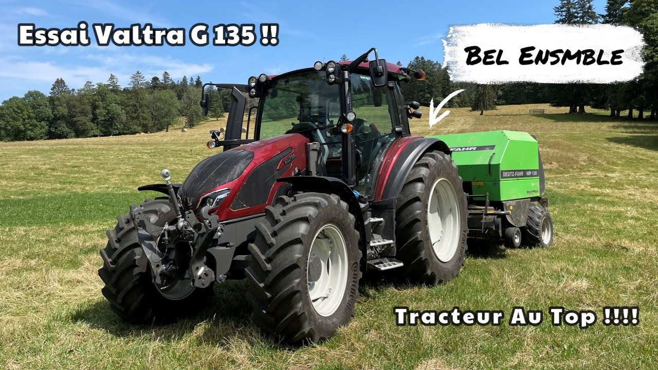 Essai Du Valtra G135 !!!!