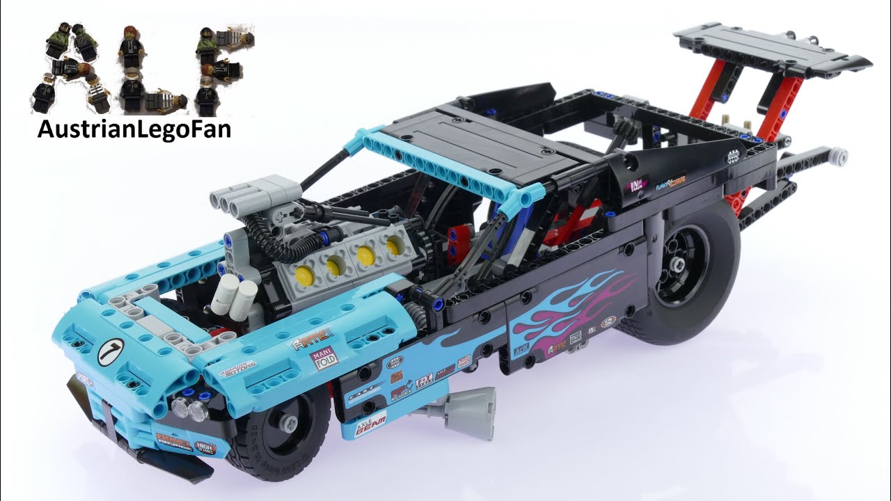 Lego Technic 42050 Drag Racer - Lego Speed Build Review