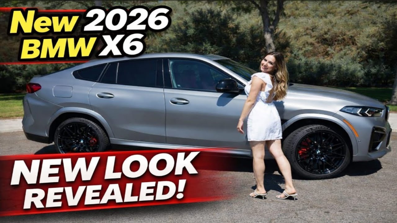 New 2026 BMW X6 new look revealed 