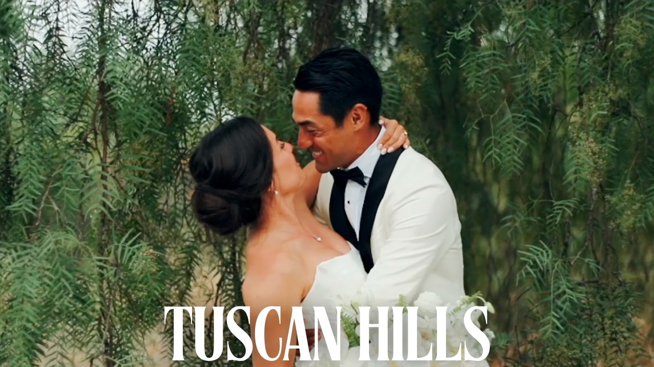 Tuscan Hills Wedding | Villa Architecture Among California Grapes | Agape Films