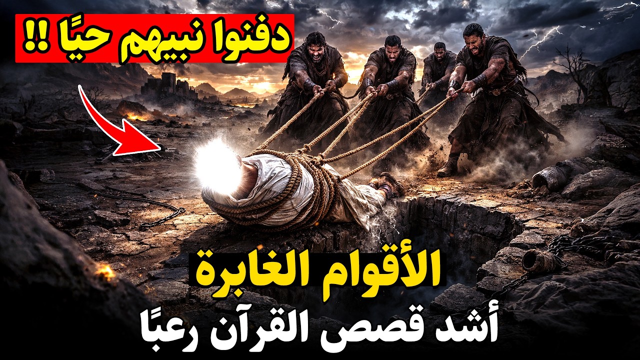 قوم دفوا نبيهم حيًا ورقصت النساء فوق قبره؟ فمن هم وماذا فعل بهم سيدنا جبريل؟
