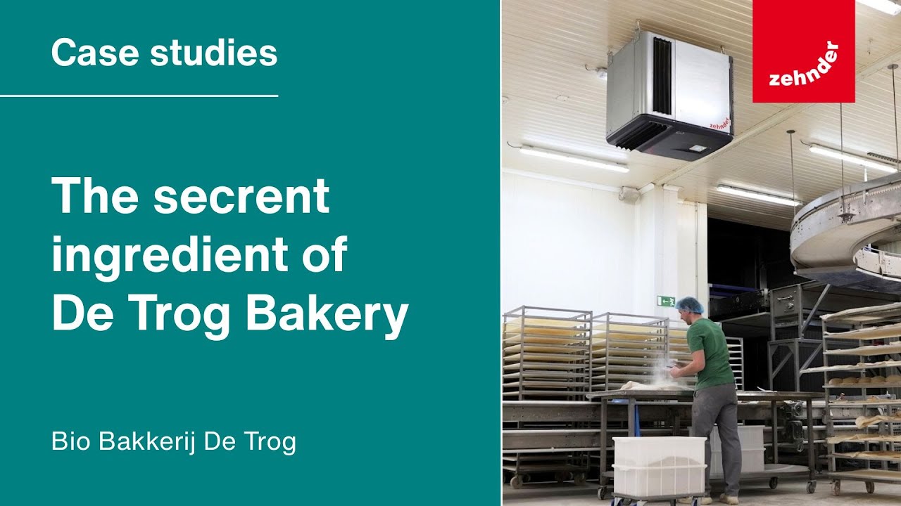 The secrent ingredient of De Trog Bakery | Bio Bakkerij De Trog x Zehnder Clean Air Solutions