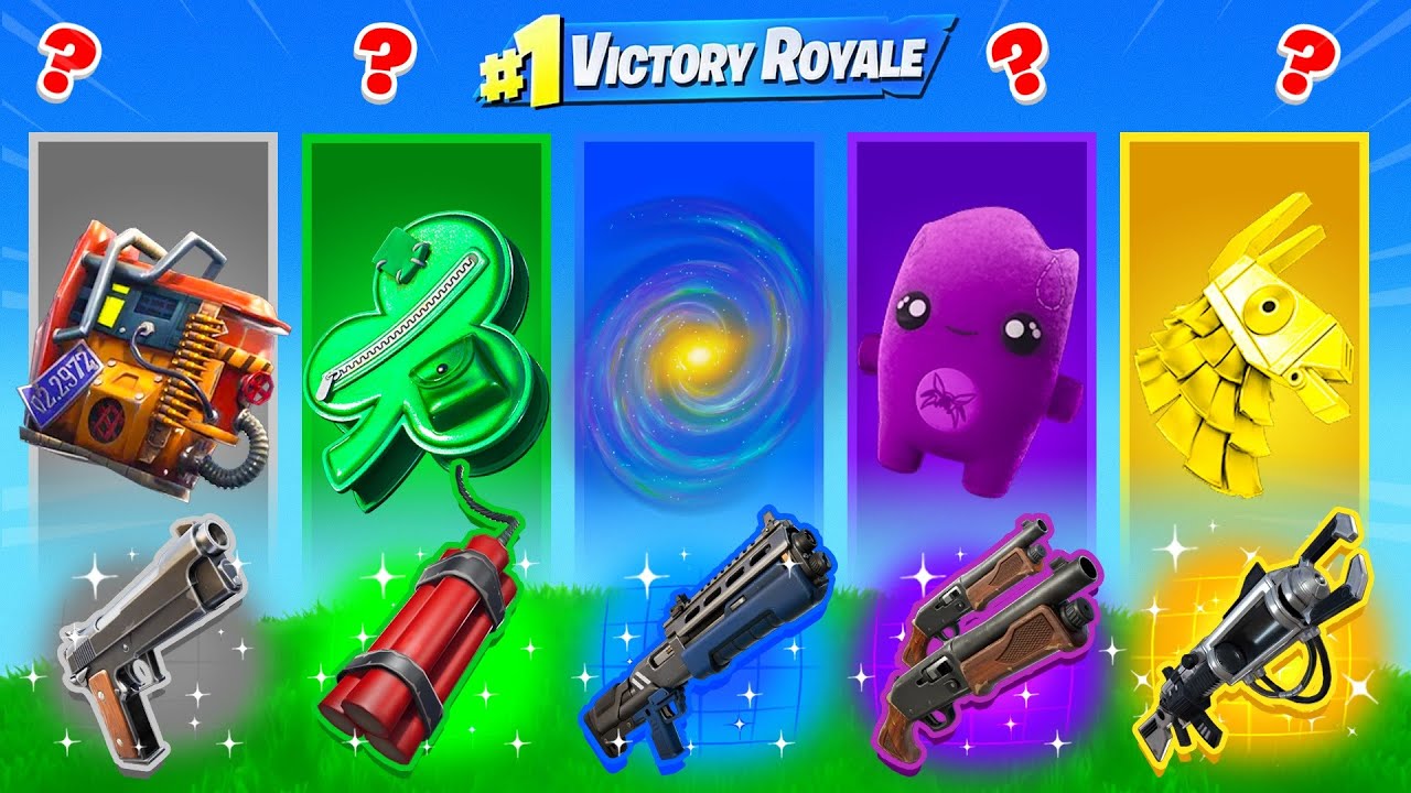 LOSOWY PLECAK CHALLENGE w Fortnite