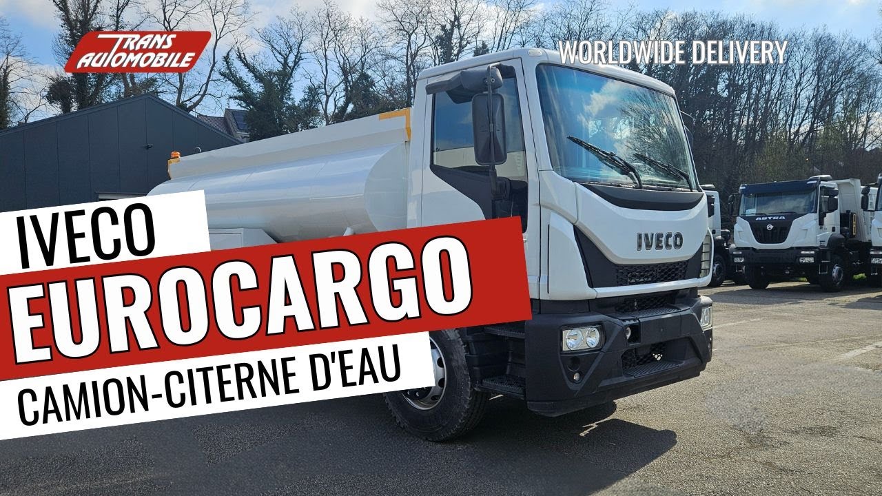 Iveco Eurocargo ML180E28 citerne à eau – Robuste, fiable et efficace!