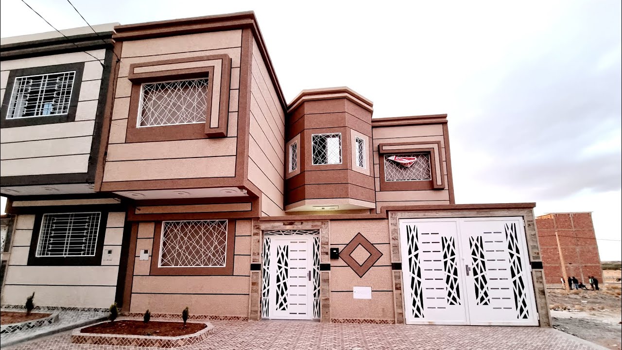 فيلا 💯تحفة معمارية💕 113متر حي الفراح الثمن 86مليون الهاتف 06.32.44.35.51