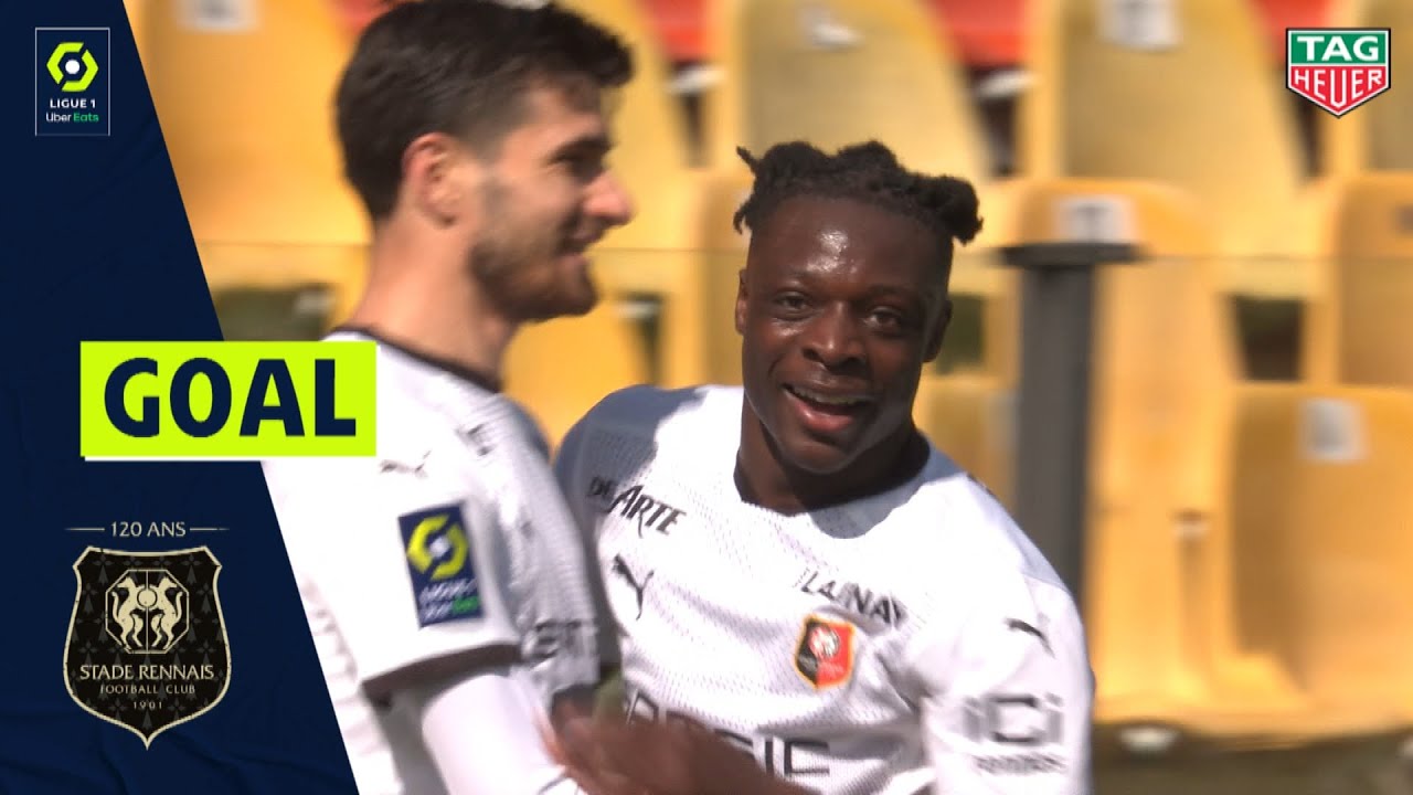 Goal J&eacute;r&eacute;my DOKU (18' - STADE RENNAIS FC) FC METZ - STADE RENNAIS FC (1-3) 20/21