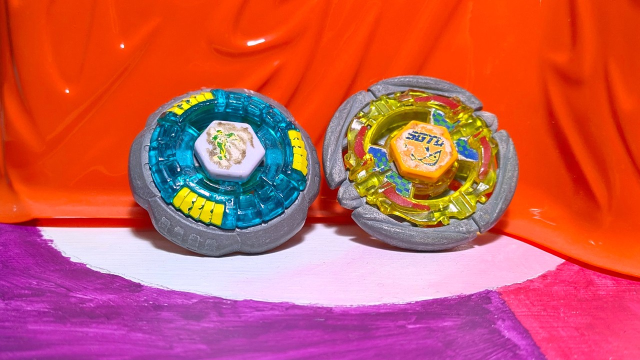 Rock Leone 145WB vs Flame Sagittario C145S | Metal Fight Beyblade メタルファイトベイブレード