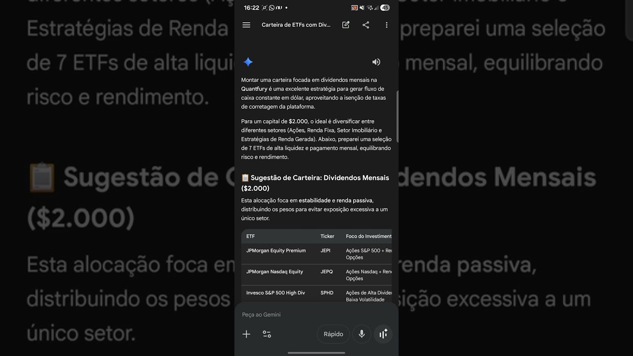 Montando Carteira de investimentos na Quantfury #Quantfury 