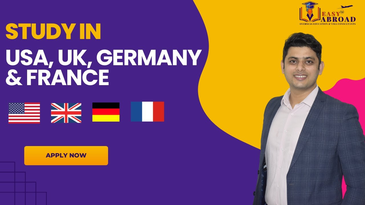 Study Abroad in USA, UK, France, and Germany?
