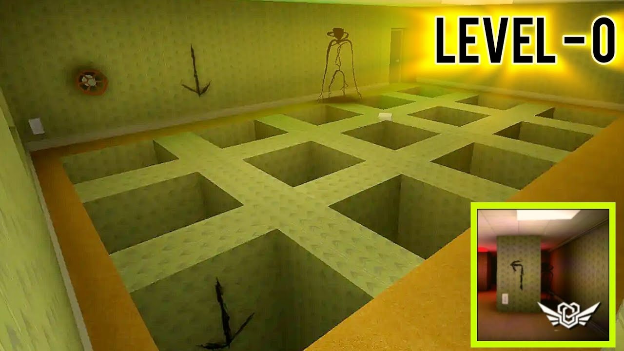 Exit the Backrooms: Level 0 — Escaped in 4:27 