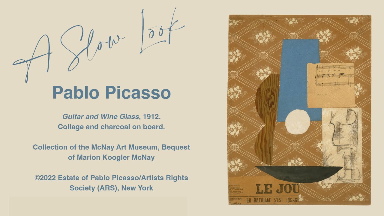 A Slow Look | Pablo Picasso's 'Guitar and Wine Glass'