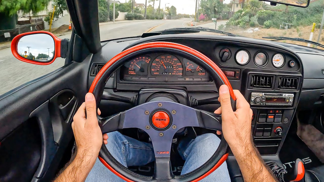 1991 Lotus Elan M100 Turbo POV Drive!