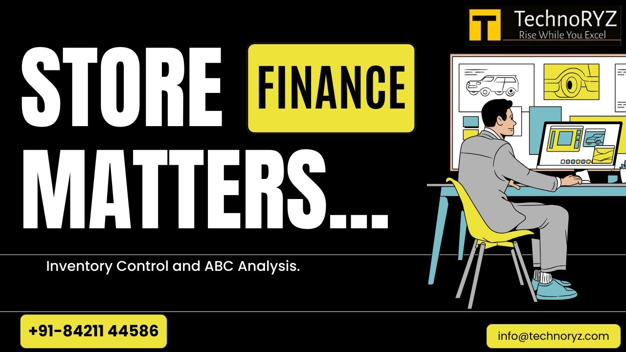 Financial Control over Stores Expenditure, Inventory Control and ABC Analysis.