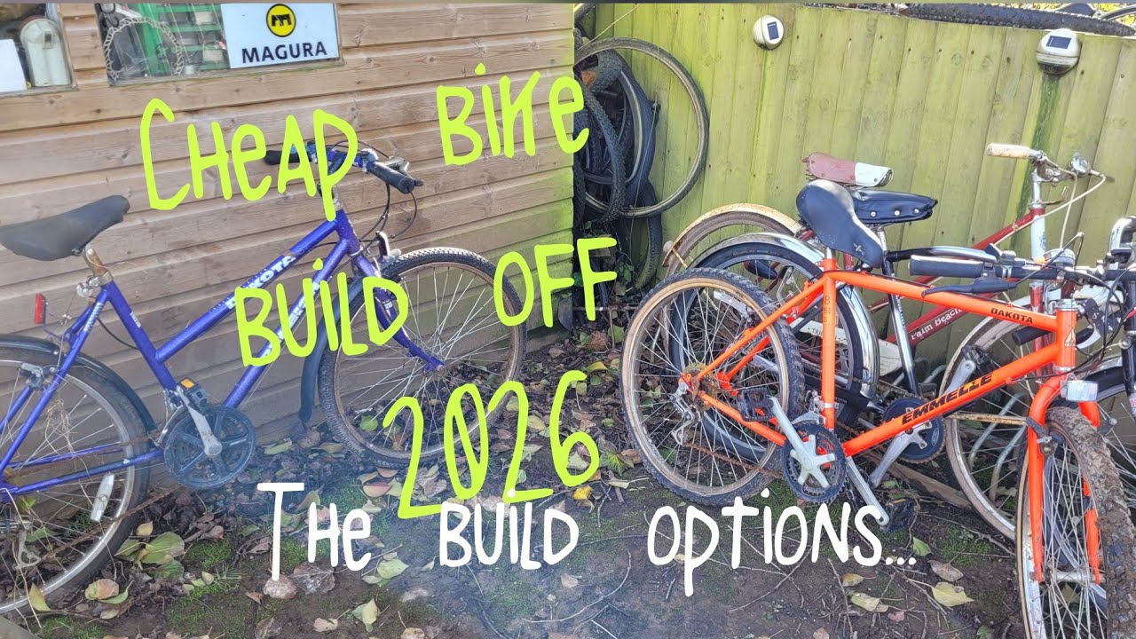 Cheap Bike Build Off 2026.....the build options!