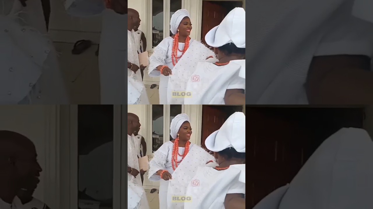 Olori Ashley in Royal Dance with Princess Fadesola and Prince Ademakinwa at Palace #shorts