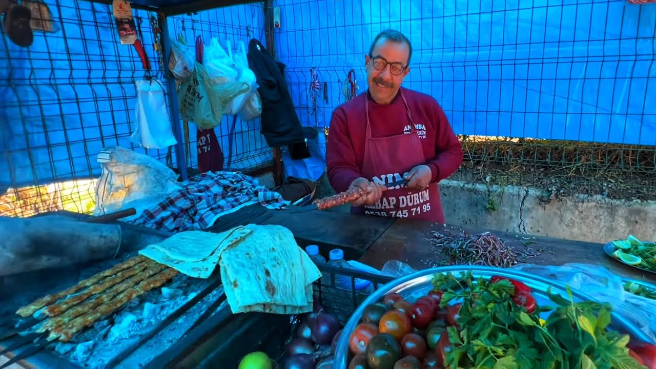 TÜFEK DÜRÜMCÜ ALİ RIZA USTA!! 50 YILDIR OCAKTAYIM!!RAMAZAN ÖZEL
