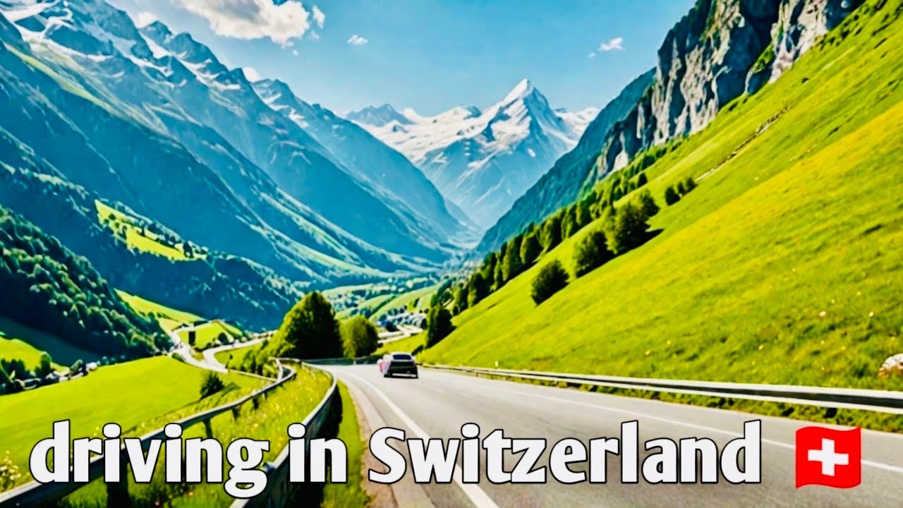 Scenic drive in Switzerland 🇨🇭| Simplon pass Switzerland 4K drive|