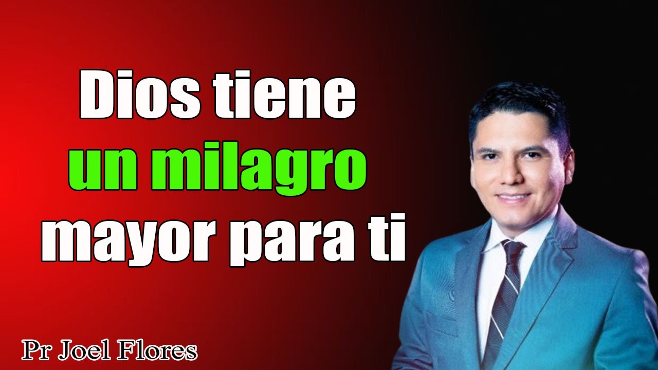 Dios tiene un milagro mayor para ti