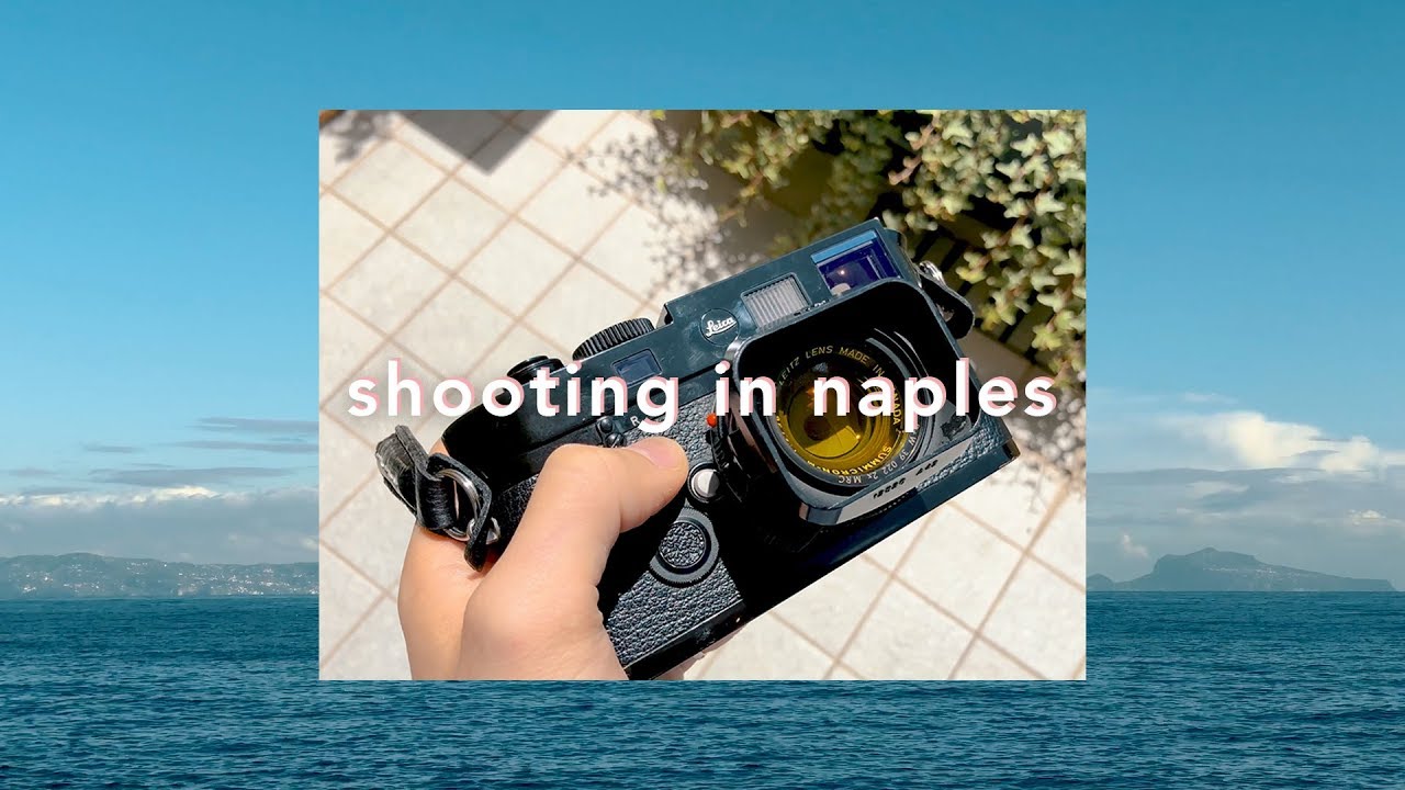 Shooting film in Naples and Yellow Filter Test