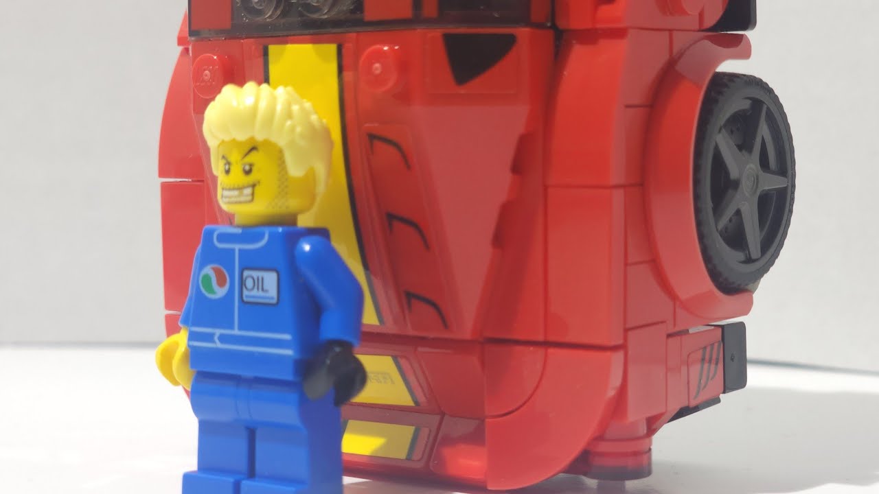 LEGO SPEED CHAMPIONS FERRARI 812 COMPETIZIONE Stop Motion Build