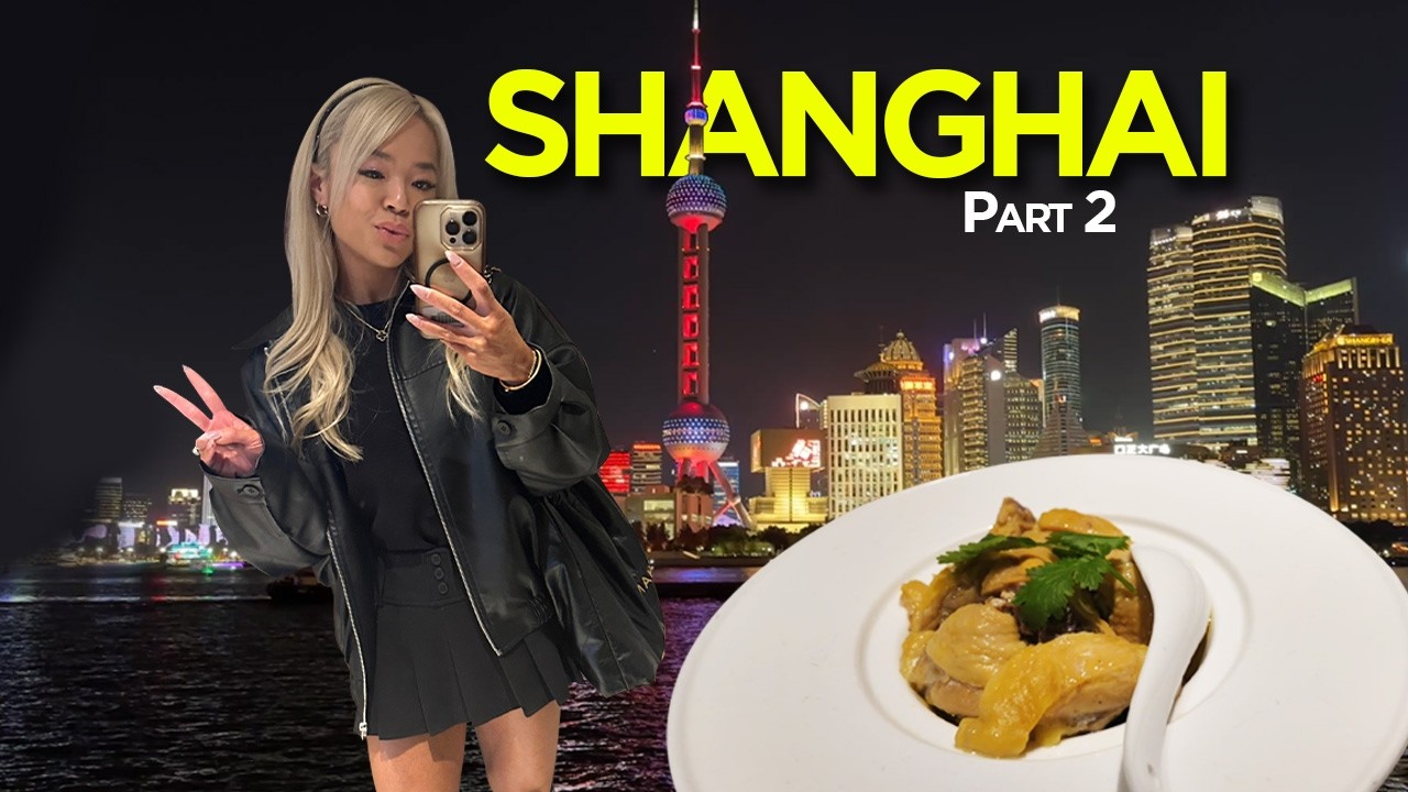 I Didn’t Expect Shanghai to Be Like This 🇨🇳 | Shopping Haul, C-Beauty Finds & Michelin-Star Food