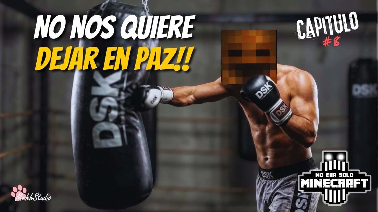 NO DURAMOS MAS DE 1 MINUTO CONTRA ESTE ENEMIGO | NO ERA SOLO MINECRAFT CAP. 8