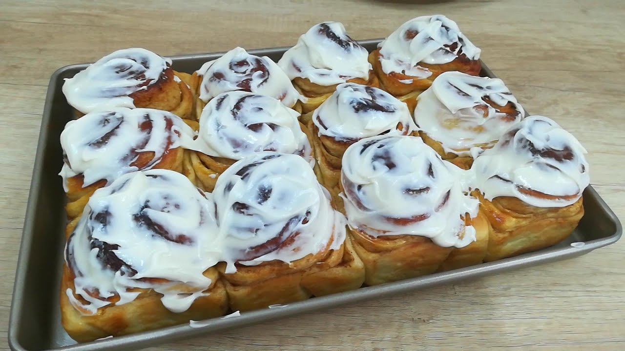 Rollos de canela o cinnamon rolls