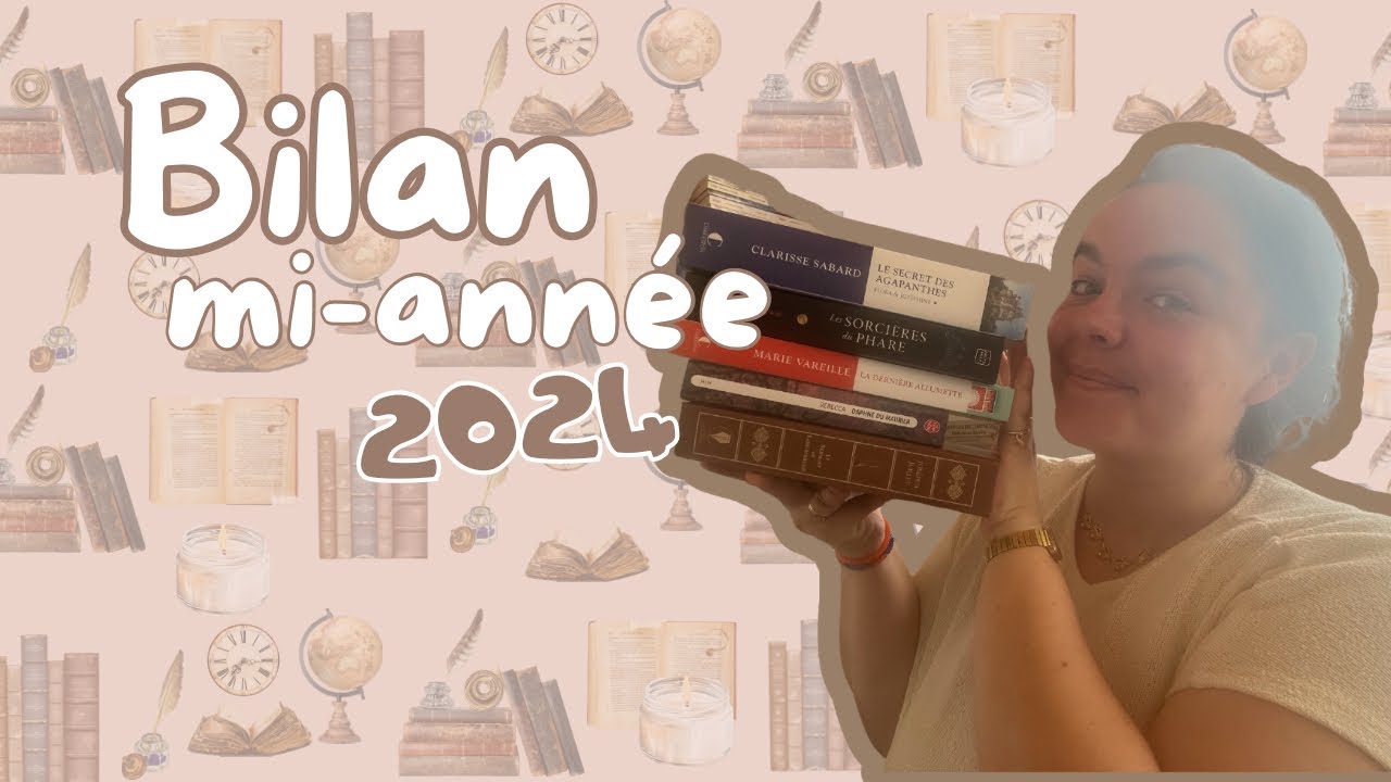 Mes meilleures lectures à la mi-année 2024 !