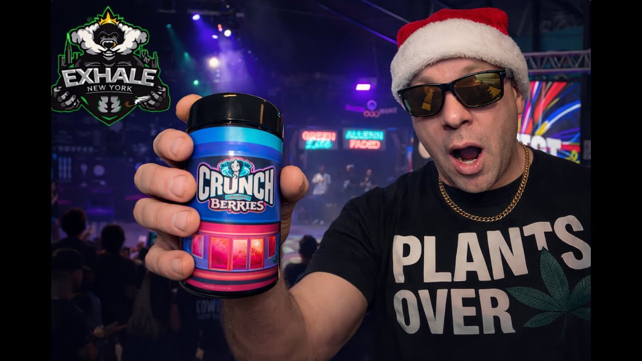 Crunch Berries от Exhale NYC!! Обзор утреннего сеанса курения каннабиса и кофе!!
