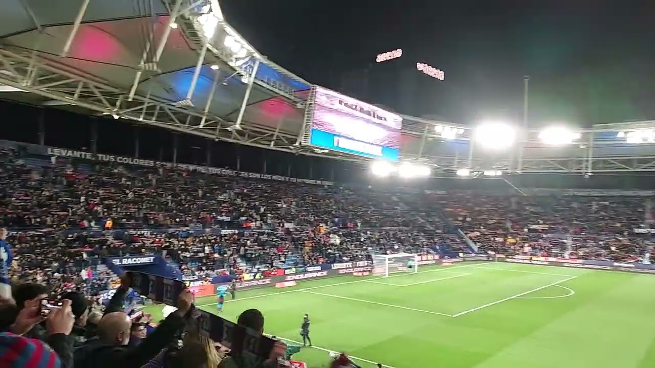 HIMNO LEVANTE UD A CAPELLA LEVANTE - ATLÉTICO DE MADRID