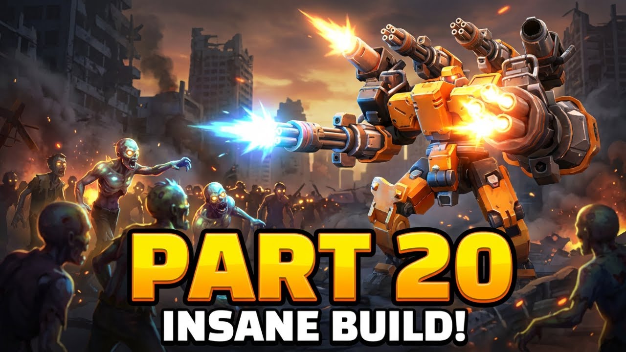 Mech Assemble: Zombie Swarm - Part 20 - Android Gameplay