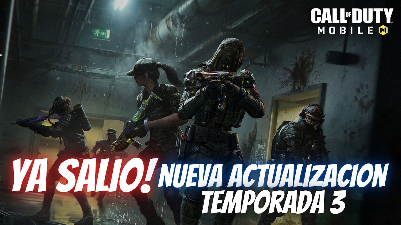 YA SALIO! NUEVA ACTUALIZACION Y TODO LO NUEVO! Temporada 3 | COD Mobile | Rido