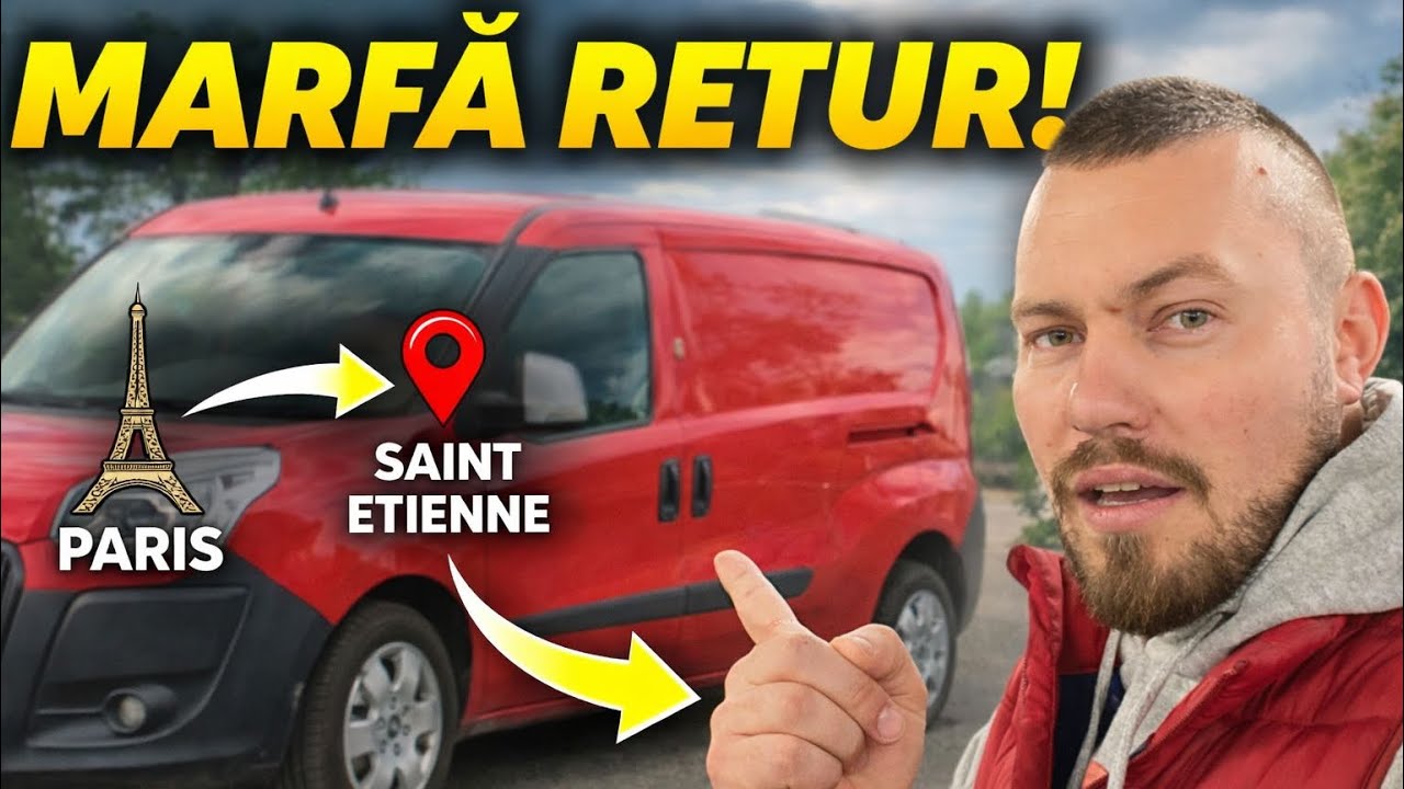 Comunitate 2,5t - Am dus marfa din Paris la Saint-Étienne… și am adus-o înapoi în aceeași zi! 