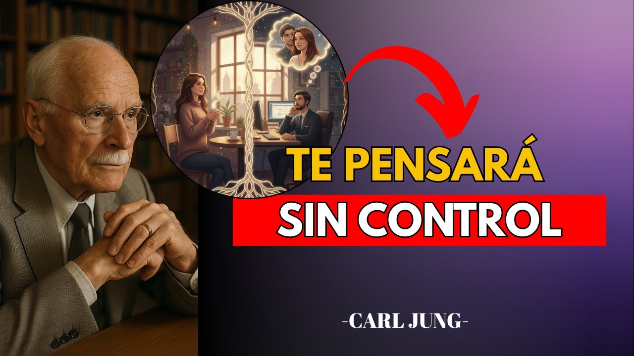 Repite ESTAS 3 palabras y esa persona te pensará sin control en minutos | Carl Jung﻿ | Atracción