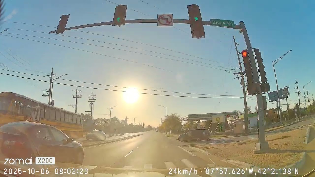 Lots of crazy driving idiots!