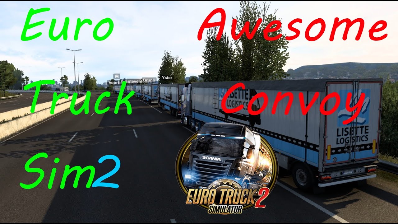Euro Truck Sim2 Awesome #convoy
