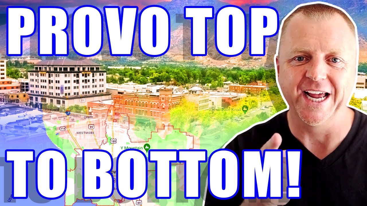 Discovering Provo Utah: In Depth Map Tour And Essential Insights | Living In Provo Utah | UT Homes