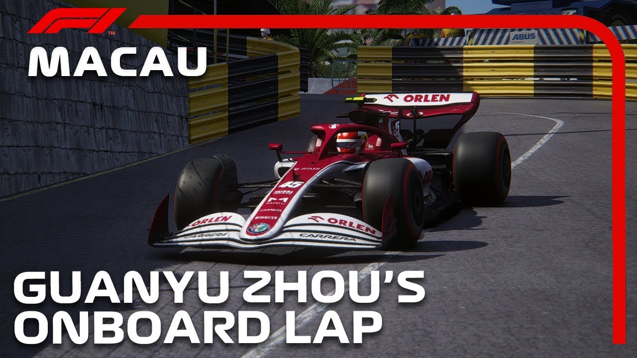 F1 2022 Macau | Guanyu Zhou Onboard | Assetto Corsa
